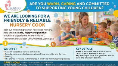 Advert Nursery Cook